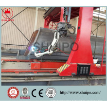 High efficiency and energy saving of the dump truck automatic welding robot